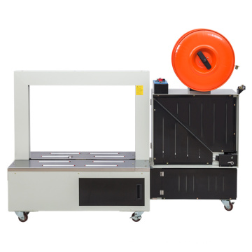 Low platform automatic strapping machine